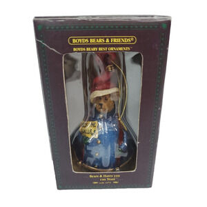Boyds Bears & Friends 2003 ELVIN KRINGLEBELL Ornament by G Lowenthal #257009